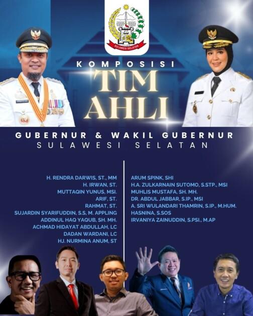 TIM AHLI KHUSUS GUBERNUR WAKIL GUNERNUR SULSEL | PUNGGAWA NEWS