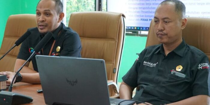 Penandatanganan Kontrak Mitra PPNPN di Pusjar SKMP LAN