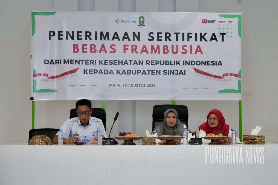 Kabupaten Sinjai Terima Sertifikat Bebas Frambusia dari Kemenkes RI 1 PUNGGAWA NEWS IMAGE 11 | PUNGGAWA NEWS