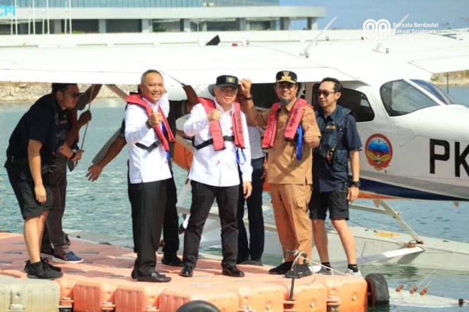 Makassar Jadi Hub Transportasi Modern, Pesawat Amfibi Uji Coba Penerbangan di CPI 1 PUNGGAWA NEWS IMAGE 20250812 010826 0000 | PUNGGAWA NEWS