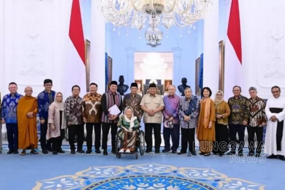 Presiden Prabowo Terima Aspirasi Lima Poin dari Tokoh Lintas Agama Gerakan Nurani Bangsa 1 PUNGGAWA NEWS IMAGE 13 | PUNGGAWA NEWS
