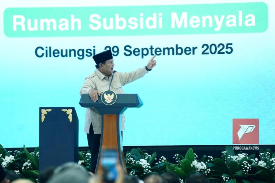 Presiden Prabowo Pimpin Akad Massal 26.000 Unit KPR Sejahtera, Terbesar dalam Sejarah Program FLPP 1 PUNGGAWA NEWS IMAGE 20250929 233515 0000 | PUNGGAWA NEWS