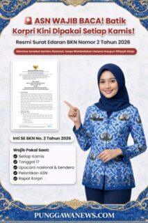 Identitas tersebut berlaku nasional tanpa membedakan instansi maupun wilayah kerja 1 | PUNGGAWA NEWS