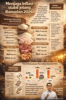 Jelang Ramadan 2026 Pemerintah Perkuat Stabilisasi Harga Pangan | PUNGGAWA NEWS