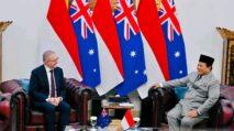 PRABOWO SAMBUT PM. AUSTRALIA | PUNGGAWA NEWS