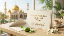 Selamat Hari Raya Idul Fitri 1 Syawal 1447 H Taqabbalallahu Minna Waminkum Maaf Setulus Lahirku dan Sedalam Bathinku | PUNGGAWA NEWS