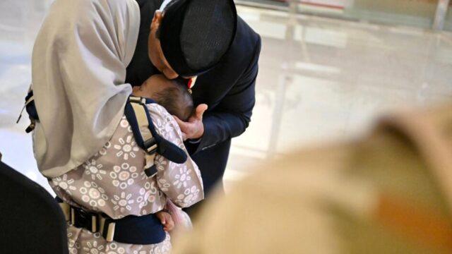 Ciuman Presiden di Dahi Bayi Prajurit yang Gugur di Lebanon Tangis Pecah di Terminal 3 Soetta | PUNGGAWA NEWS