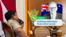 Prabowo Terima Telepon Albanese | PUNGGAWA NEWS